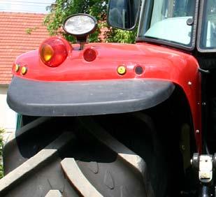 FEATURES AND BENEFITS MASSEY FERGUSON 6400 SERIES Ground Level PTO Disengage Switch This exterior switch