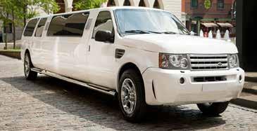 The Range Rover Style limo is regarded by many to have style and panache unrivalled by any other 4x4 limousine and has the added advantage of seating up to 14