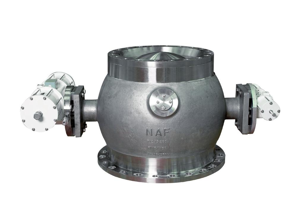 The valve has: an unique design using the eccentric hubs to load the seat and provide a tight shutoff an inlet neck that is drilled and tapped to accept direct mounting of the chip chute an outlet