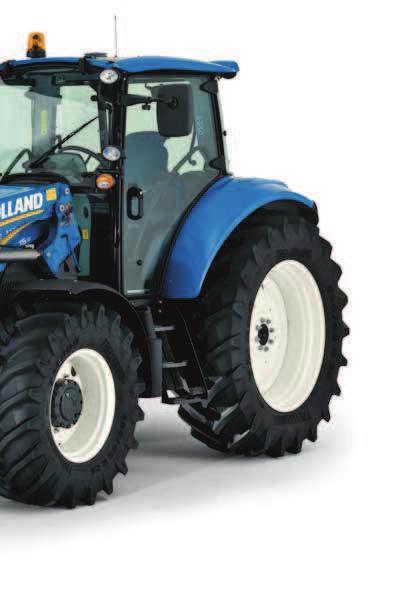 POWERFUL REAR LINKAGE A maximum rear lift capacity of a mighty 5420kg is available in conjunction with two