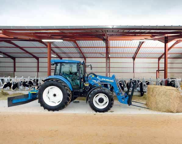 12 13 FRONT LOADER PURPOSE DESIGNED FOR PRODUCTIVITY New Holland knows that full integration is far better than something that has been tacked on as an afterthought.
