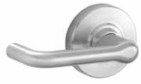 Lever Designs Athens (ATH) Sparta (SPA) Material: Pressure cast zinc lever; wrought brass rose Material: Pressure cast zinc lever; wrought brass rose Rhodes (RHO) Tubular (TLR) Material: Pressure