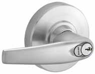 Full Size Interchangeable Core Schlage FSIC full size in ter change able core (IC) locksets allow immediate rekeying at the door simply by using a special control key to replace the core.