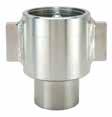 Hydraulic Quick Couplings Connect Under Pressure Snap-tite 75 Series Threaded Connection Poppet valves, high pressure 75 Series Couplers 3/4 size Part Number Steel Port End Part Number 316 Stainless