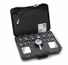 Diagnostic Products SensoControl ServiceJunior Diagnostic Tee Kits A Pneumatics PD Style Kits B Hydraulics 1 6 6 1 1 SCJR1-KIT-PD ServiceJunior Gauge: Range: 0 to 5800 psi (0 to 400 bar) PD style JIC