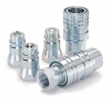 Hydraulic Quick Couplings General Purpose 4200 Series Accepts ISO 5675 Nipples (1/2 size) Push/pull/breakaway sleeve The 4200 Series brings to the industry a proven design for use on agricultural