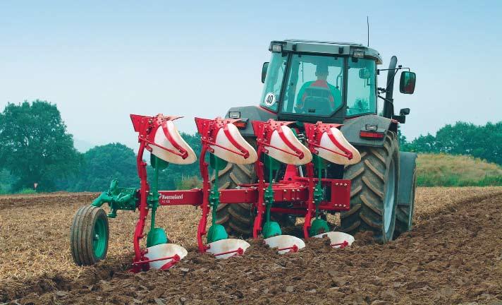 Kverneland VX The Perfect Choice for Medium to Light Soil Conditions The Kverneland VX is a strong, but lightweight plough built for efficient, low cost ploughing. Available from 3- to 5-furrows.