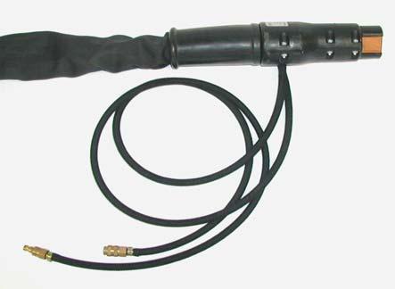 800 N / 400 lb / at 8 bar (5 psi) Welding leads: cross section area 20 mm² length 2,50 m (98.