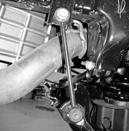 Disconnect the rear trackbar from the axle, retain all hardware. (Fig 1) 1/2 Drill FIGURE 1 4.