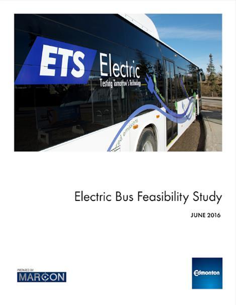 City Actions to Date E-bus