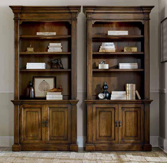 HOME OFFICE Beauty and function merge perfectly in the Archivist home office selections, including a writing desk offered in