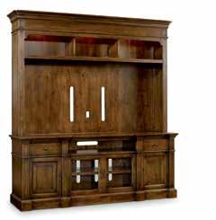 HOME OFFICE 5447-85002A-TOFFEE Accent Narrow Console Rubberwood Solids with Rustic Birch Veneers; One drawer, bottom shelf 60W x 12D x 36 1/4H(152 x 30 x 92 cm) shown