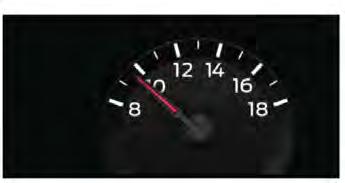 E174495 E174494 Trip/Fuel Trip 1 or Trip 2 - Trip timer, Trip distance, mi to E and avg mpg Fuel Economy Fuel History Average Speed Instant fuel economy AVG MPG mi to E Last 30 minutes AVG MPG mi to