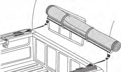 Repeat on both sides of the vehicle. Clamp positions may vary depending on any bed accessories you may have.