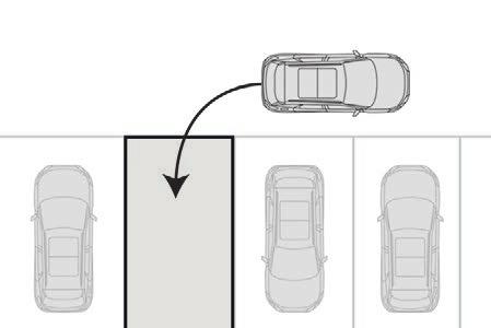 Driving C. Bay parking. During manoeuvring phases, the steering wheel performs rapid turns: do not hold the steering wheel, do not put your hands between the spokes of the steering wheel.