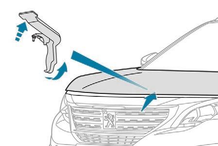 Practical information Bonnet Opening Before doing anything under the bonnet, deactivate the Stop & Start system to avoid any risk of injury resulting from an automatic change to START mode.