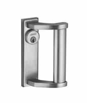 Rim Trims and Functions ED7000 Rim Exit Device ANSI Type Type Function Description ED7200 4 Exit Only 01 Exit only; no trim.
