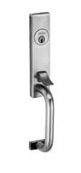 Mortise Trims and Functions ED7600 Thumbpiece Trim Passage Dummy 02 05/08 03/04/06/09 D Grip T11M Cylinder: 1-1/ Mortise (For Doors) 12-1/ (311mm) 5-7/8" (149mm) T11M10 T11M50 T11M55 T11M57 1-7/8"
