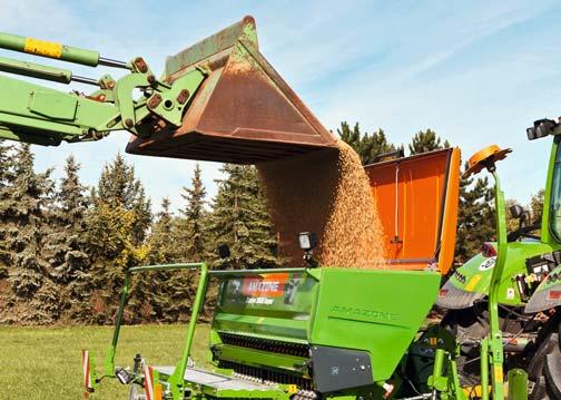 Sowing technology Cataya seed drill combination 32 33 Confortable filling via a front end loader Precis metering system At SIMA 2017, AMAZONE introduces its new conventional seed drill combination: