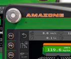 To further simplify the pre-metering, the calibration and the residue emptying, AMAZONE offers for the Cataya, in conjunction with the AMATRON 3, CCI 100 or AMAPAD operator terminals, Comfort