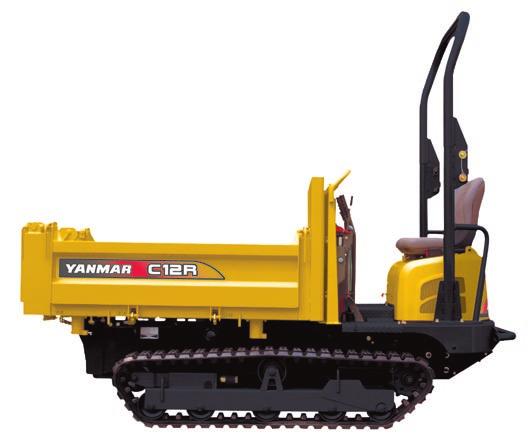 COMPACTNESS The Yanmar is ideal for use on all type of grounds and offers