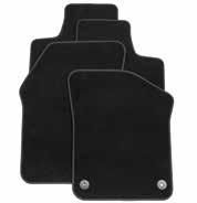 32 33 Holds and lasts Did you know that the textile floor mats from ŠKODA Genuine Accessories also undergo the
