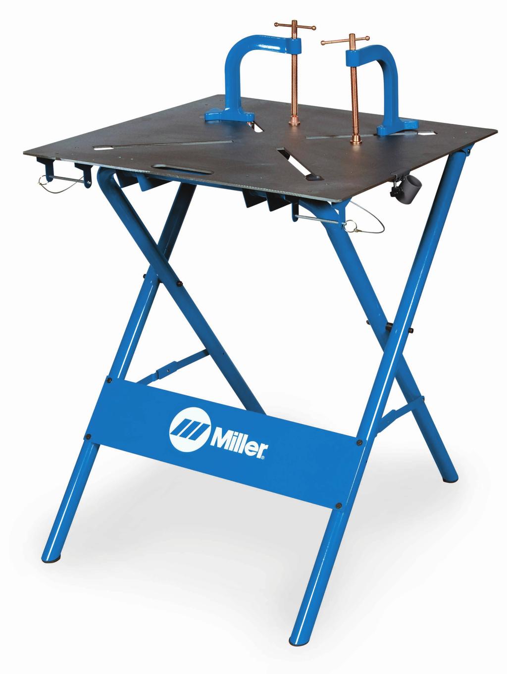 MIL300837 Miller ArcStation 30FX Welding Table $279.99 MIL300850 X-Clamps 5 $39.99 each The Miller ArcStation 30FX is the ideal work surface for the welder who requires portability and space savings.