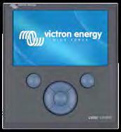 An alarm is sent when certain limits are exceeded (such as an excessive discharge). It is also possible for the battery monitor to exchange data with the Victron Global Remote.