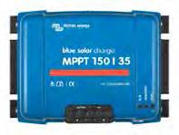 BlueSolar charge controller MPPT 150/35 Ultrafast Maximum Power Point Tracking (MPPT) Especially in case of a clouded sky, when light intensity is changing continuously, an ultra-fast MPPT controller