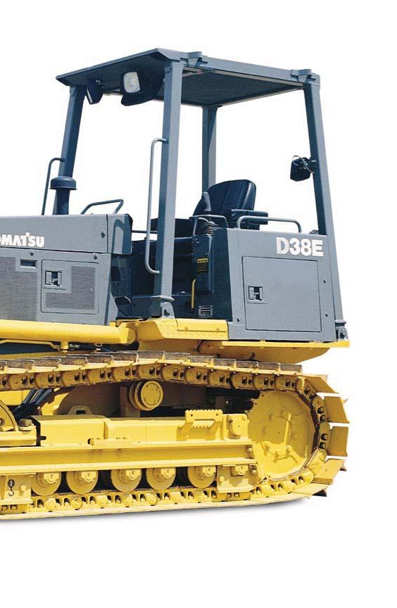 D38E-1 and D38P-1 D38-1 DOZER Designed and built to provide maximum versatility, reliability, and productivity.