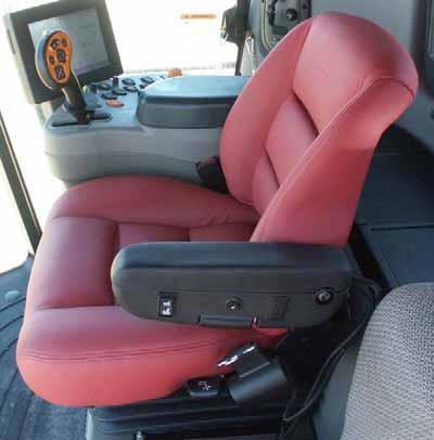 44 Three new seating options are available including a new heated red leather