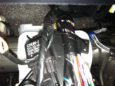 Connect the driver box to the wire harness (make sure wire colors are aligned). 9.