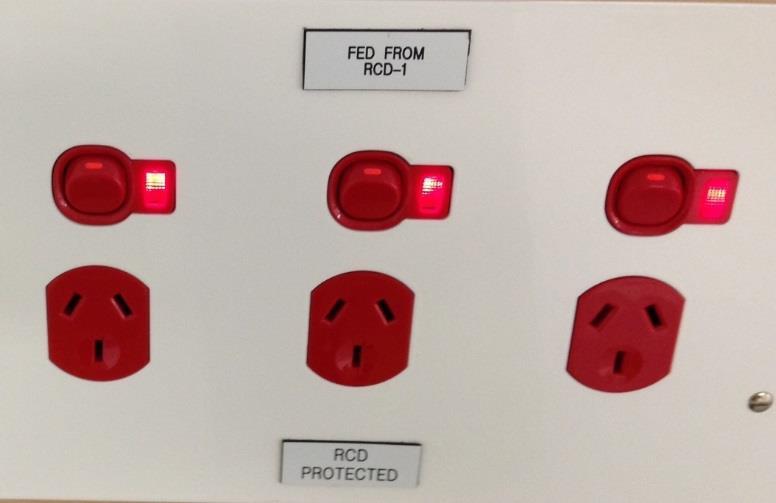 2 (socket outlets) GPOs outside the patient area to be protected if supplying medical electrical equipment in the patient area i.e. cath labs, MRI, imaging.