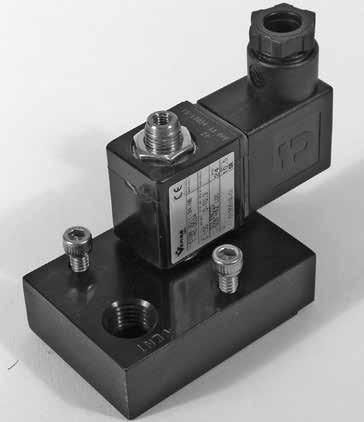 Solenoid Valves Namur 3-way and 4-way 3-Way Connector Water tight, NEM 4/4X, mini-din, Cord Grip PG9 connection 1.99 (50.6mm) 1.24 (31.5mm) 0.89 (22.