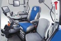 Dynamic Comfort seat The Dynamic Comfort Seat boasts an enhanced low frequency suspension mechanism.