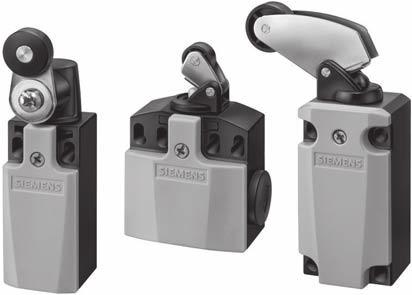 SIRIUS 3SE5 International Limit Switches General Data Overview Position switches in the innovative SIRIUS 3SE5 series are modern in design, compact, modular and simple to connect.