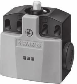 SIRIUS 3SE5 International Limit Switches General Data Optional LED indicators LED indicators available for all enclosure sizes Mounting Easy plug-in method for fast replacement of the actuator head