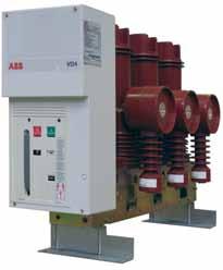 2 CIRCUIT-BREAKER SELECTION AND ORDERING Versions available VD4 circuit-breakers with lateral operating mechanism are available in the following versions: fixed with right lateral operating mechanism