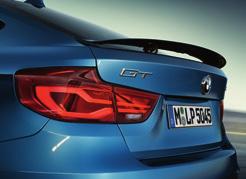 The standard LED headlights coupled with LED rear lights, further enhance the new BMW 3 Series Gran Turismo s stylish appearance.