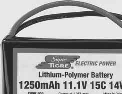 SuperTigre ESC to batteries