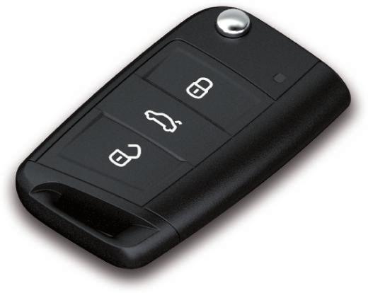 Unlocking and opening Key Locking the vehicle Unlocking the boot lid Unlocking the vehicle
