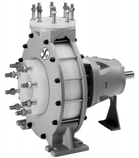 Thermoplastic Centrifugal pump, Type NM acc.