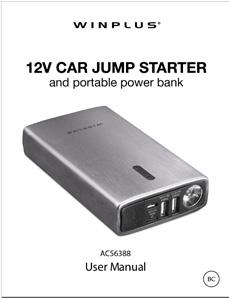 PACKAGE CONTENTS: Power Bank Storage Case USB Cable and Car
