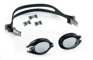 With correction lenses assembly kit Easy head band fitting due to clip system Lenses from + 6.0 dpt.