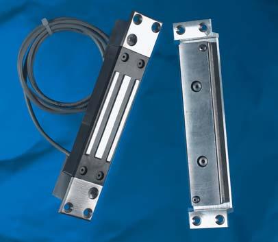 The lock is mortised into the frame, and the strike is mortised into the door. SAM can also be installed in any position on the door top, side or bottom.