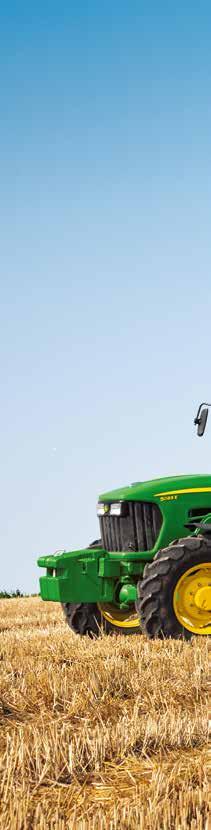 4 The 5E 3-Cylinder Tractors A multitude of uses. One of the great strengths of the new John Deere 5E Series tractors is their exceptional versatility.