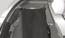 Soft cargo area cover* Holders for floor hatch 1. Attach the hooks near the floor (A). 2.