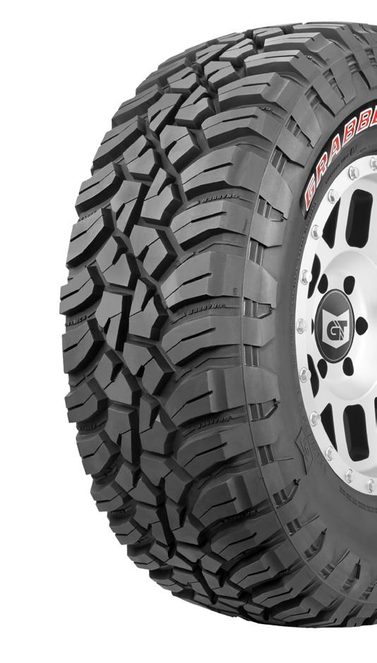 Grabber EXTREME TERRAIN, SYMMETRIC X 3 Extreme Terrain Tire Delivers Exceptional Off-Road Performance in Mud, Dirt and Rock Covered Terrain for Light Trucks and SUVs.