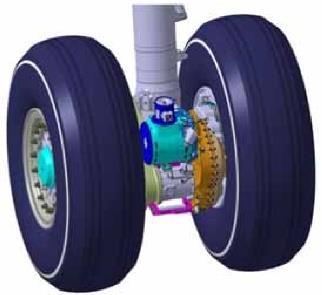 The HELESA Design the tire pressure and the used anti-skid system are estimated with equations from the regulations CS-25 [6].