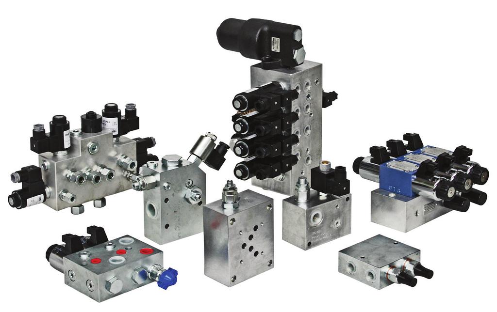 Special blocks Our offer, apart from standard, catalogue products includes dedicated solutions designed for particular hydraulic systems or even specific types of machines.
